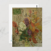 Blooms de cartes postales (Devant / Derrière)