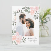 Blooms du jardin Enregistrer le Carte de remerciem (Debout devant)