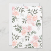 Blooms du jardin Enregistrer le Carte de remerciem (Dos)