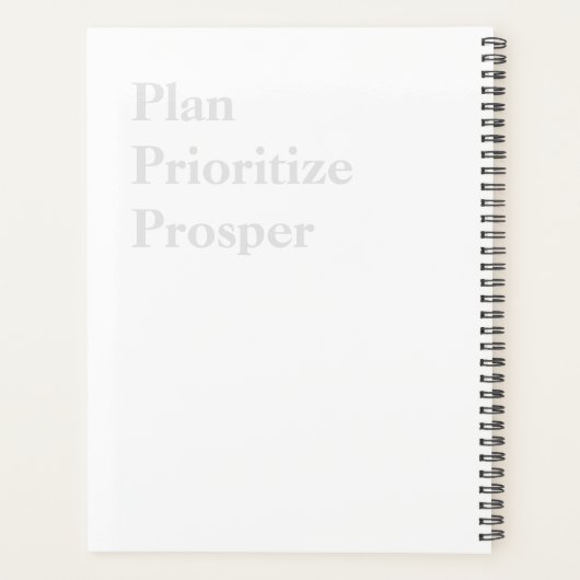 Blooms Ethérés : Votre Planificateur Hydrangée (Dos)