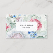 Blooms Nail Salon QR Code | benoeming Visitekaartje (Voorkant)