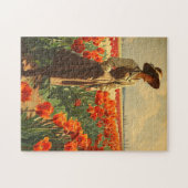 Blooms of Grace:  Tulpenschoonheid Legpuzzel (Horizontaal)