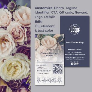 Blooms & Rewards Bloemist Loyaliteit Kaart