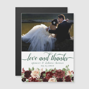 Blooms rustiques Magnet de Merci photo en terre