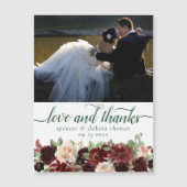 Blooms rustiques | Magnet de Merci photo en terre  (Devant)