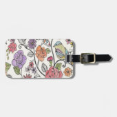 Bloomsbury-ontwerp op een Bagagelabel (Voorkant horizontaal)