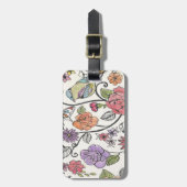 Bloomsbury-ontwerp op een Bagagelabel (Voorkant verticaal)