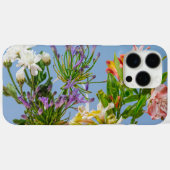 Bloomshell iPhone 16 Plus Hoesje – Bloemen (Achterkant (horizontaal))
