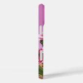 Bloomshell iPhone 16 Plus Hoesje – Floral Elegance (Achterkant / Rechts)