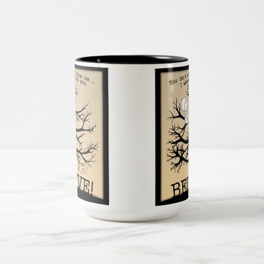 Bloomstructuur Tweekleurige Koffiemok (Center)