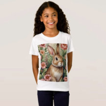 Bloos Bloemen en Konijnen Dromen Kids T-Shirt
