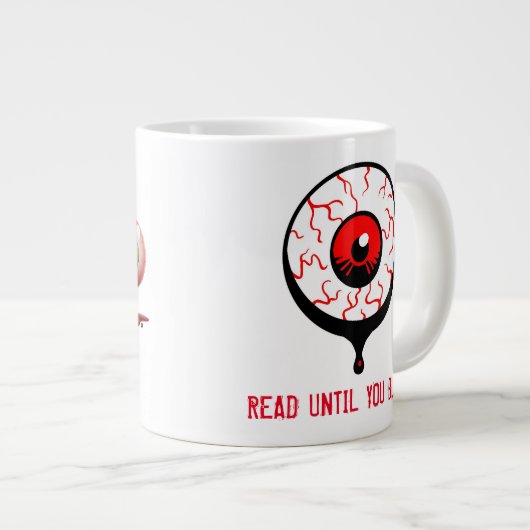 Blooshot Books Jumbo Mug (Devant droit)