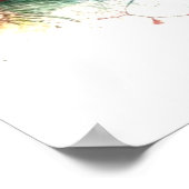 Blootstelling van dieren en Canada Map Poster (Hoek)