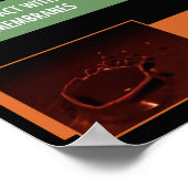 Blootstellingsveiligheidsinformatieweg Poster (Hoek)