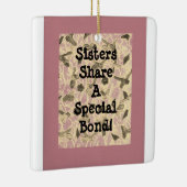 Blootzuster met opgerolde poten keramisch ornament (Rechts)