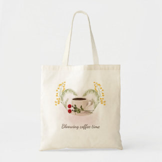 Bloowing Coffee Time Bloemige Tote Tas