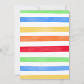 Bloquer Invitation d'anniversaire (Dos)