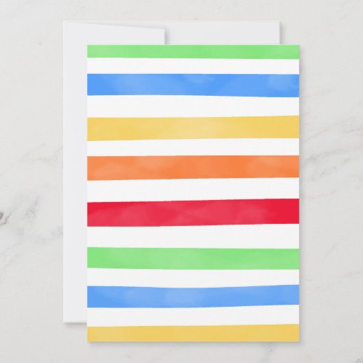 Bloquer Invitation d'anniversaire (Dos)