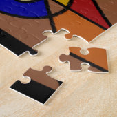 Bloquer le jeu de puzzle de grandes couleurs (Côté)