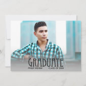 Bloquer les invitations de la partie de graduation (Devant)