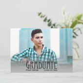 Bloquer les invitations de la partie de graduation (Debout devant)