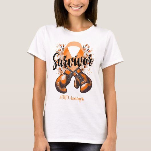 Blossom ADHD Warrior Survivor T-shirt (Voorkant)