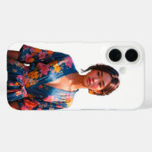 Blossom Beauté Kimono iPhone 16 Coque (Verso (horizontal))