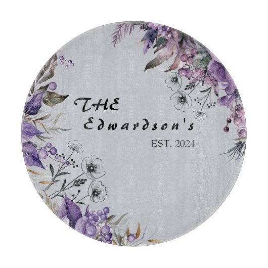 Blossom & Bloom: Bloemen snijplank (Voorkant)