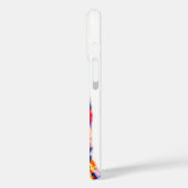 Blossom Blue iPhone 16 Coque (Verso / Gauche)