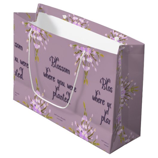 Blossom Blumen Mel Mae Schmidt Stationery Groot Cadeauzakje (Voorkant Gekanteld)