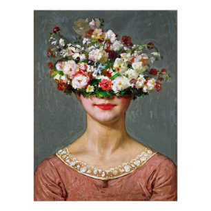"Blossom Bonnet" Helen - Kunst & Bloemen Maatschap Perfect Poster