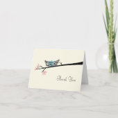 Blossom Branch en Nest Bedankt (Voorkant)