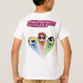 Blossom, Bubbles en Buttercup: Unleash T-Shirt (Achterkant)