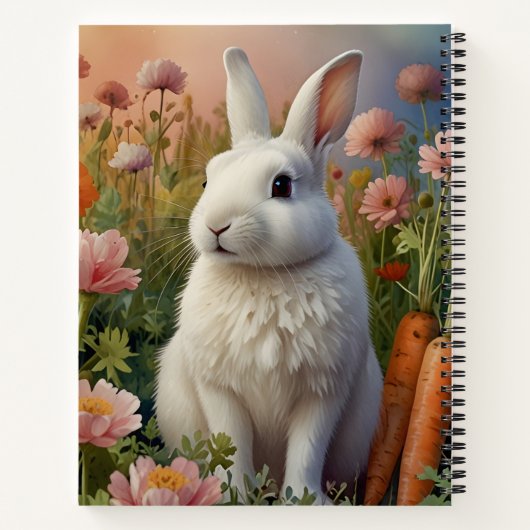 Blossom Bunny & Carnet de patchs de carottes (Dos)