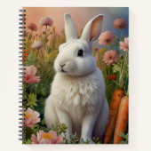 Blossom Bunny & Carnet de patchs de carottes (Devant)
