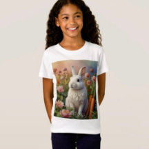 Blossom Bunny & Carrot Patch Kinder T-Shirt