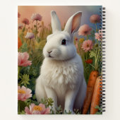 Blossom Bunny & Carrot Patch Notitieboek (Achterkant)