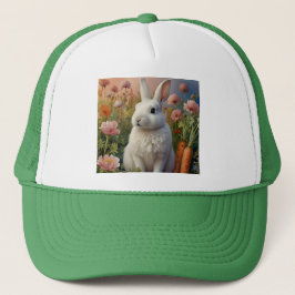 Blossom Bunny & Wortel Patch Trucker Hat Trucker Pet