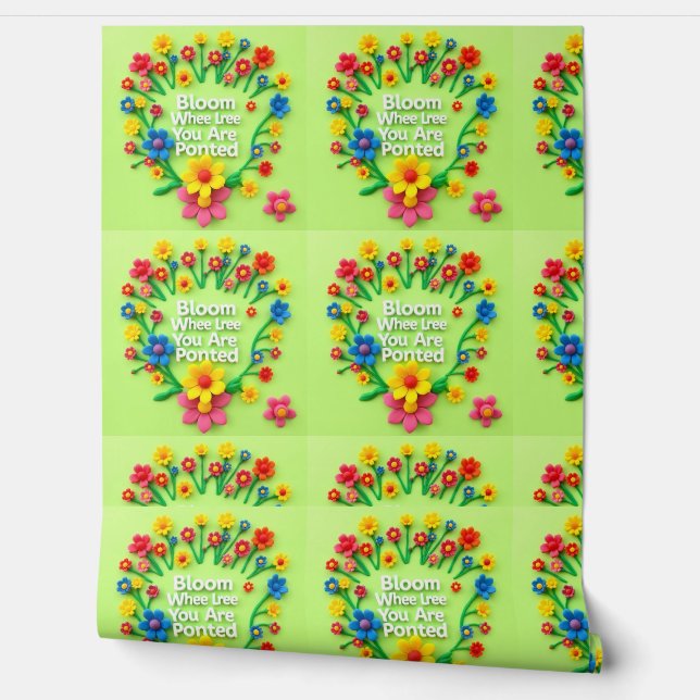 Blossom Burst Behang (Afrollen)