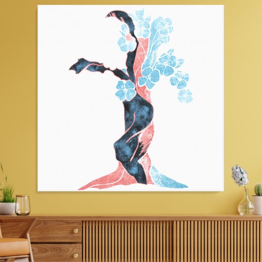 Blossom Canvas Afdruk (Insitu (Woonkamer))