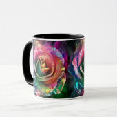 Blossom céleste : Mug classique Rose Alien, 325 ml (Devant gauche)