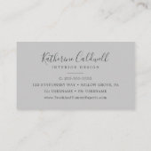 Blossom des cerisiers du printemps | Carte de visi (Dos)