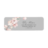 Blossom des cerisiers du printemps | Étiquette d'a (Devant)