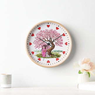 Blossom Dreams: Kimono Meisje & Puppy