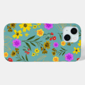 Blossom Elegance : iPhone 15 coque (Verso (horizontal))