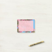 Blossom en Blue Sky Post-it® Notes (Op bureau)