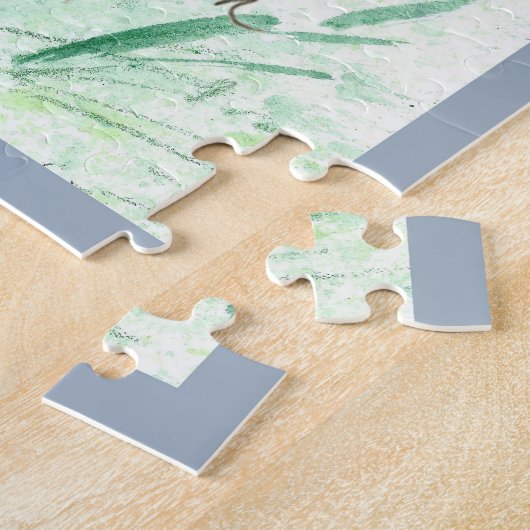 Blossom en lucht legpuzzel (Zijkant)