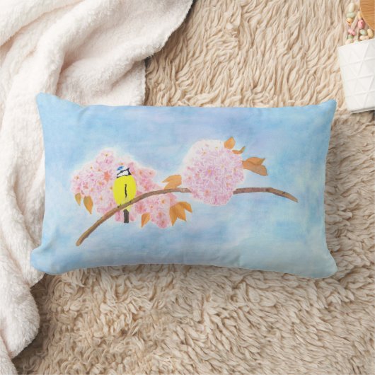 Blossom en tuinvogel kussen (Deken)