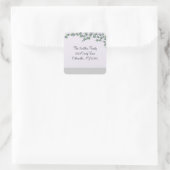 Blossom Étiquette de adresse (Sac)