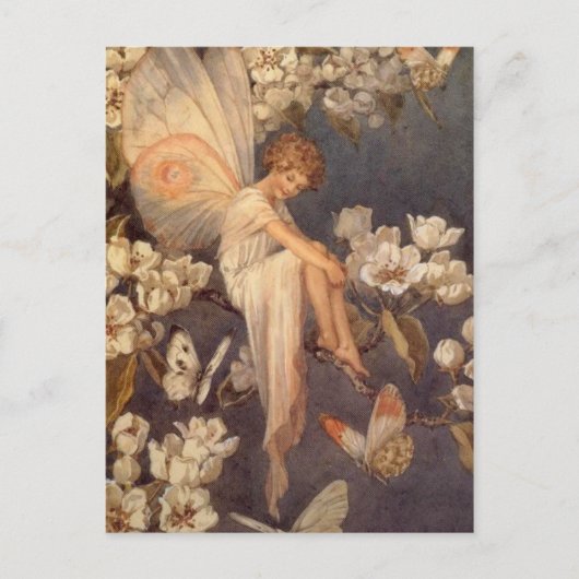 Blossom Fairy Briefkaart (Voorkant)